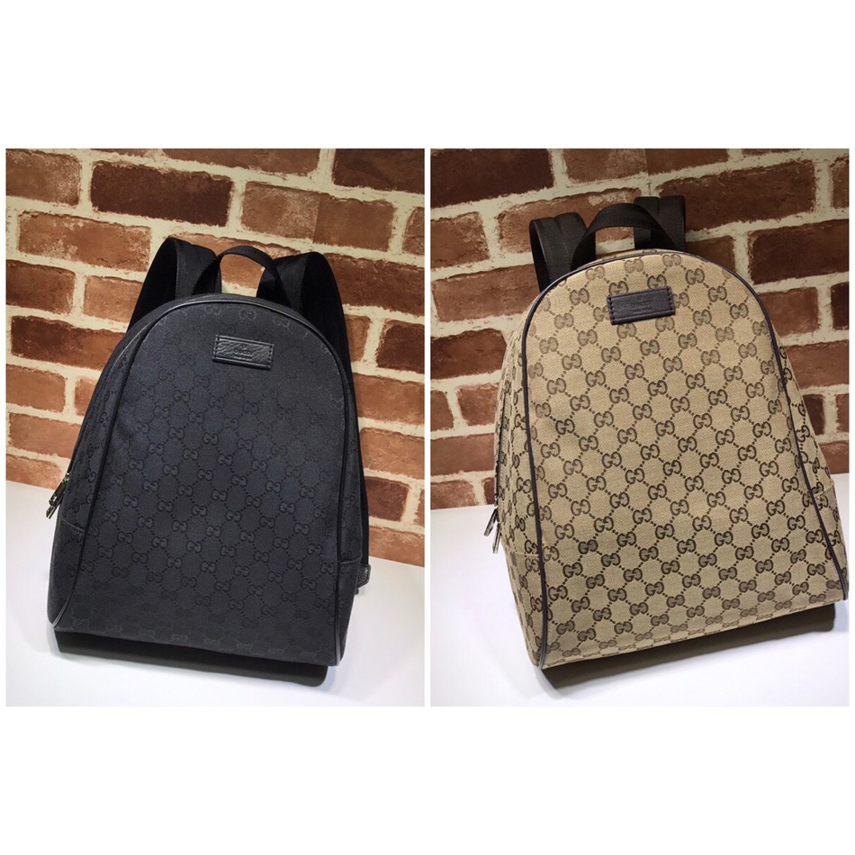 Gucci GG printed canvas backpack