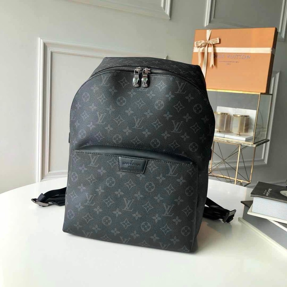 Louis Vuitton Discovery Black Flower Backpack M43186