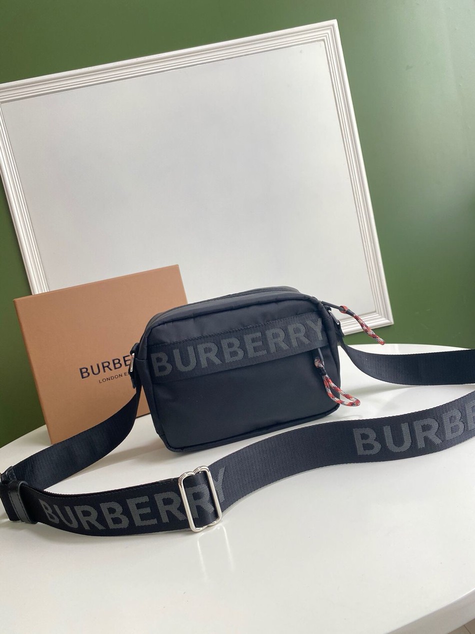Burberry Aviator Nylon Crossbody Bag