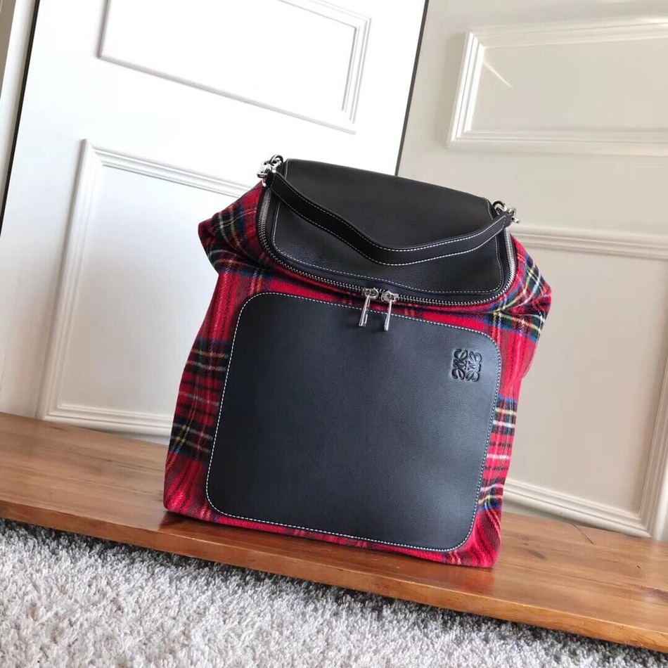Loewe Goya Backpack woolen backpack
