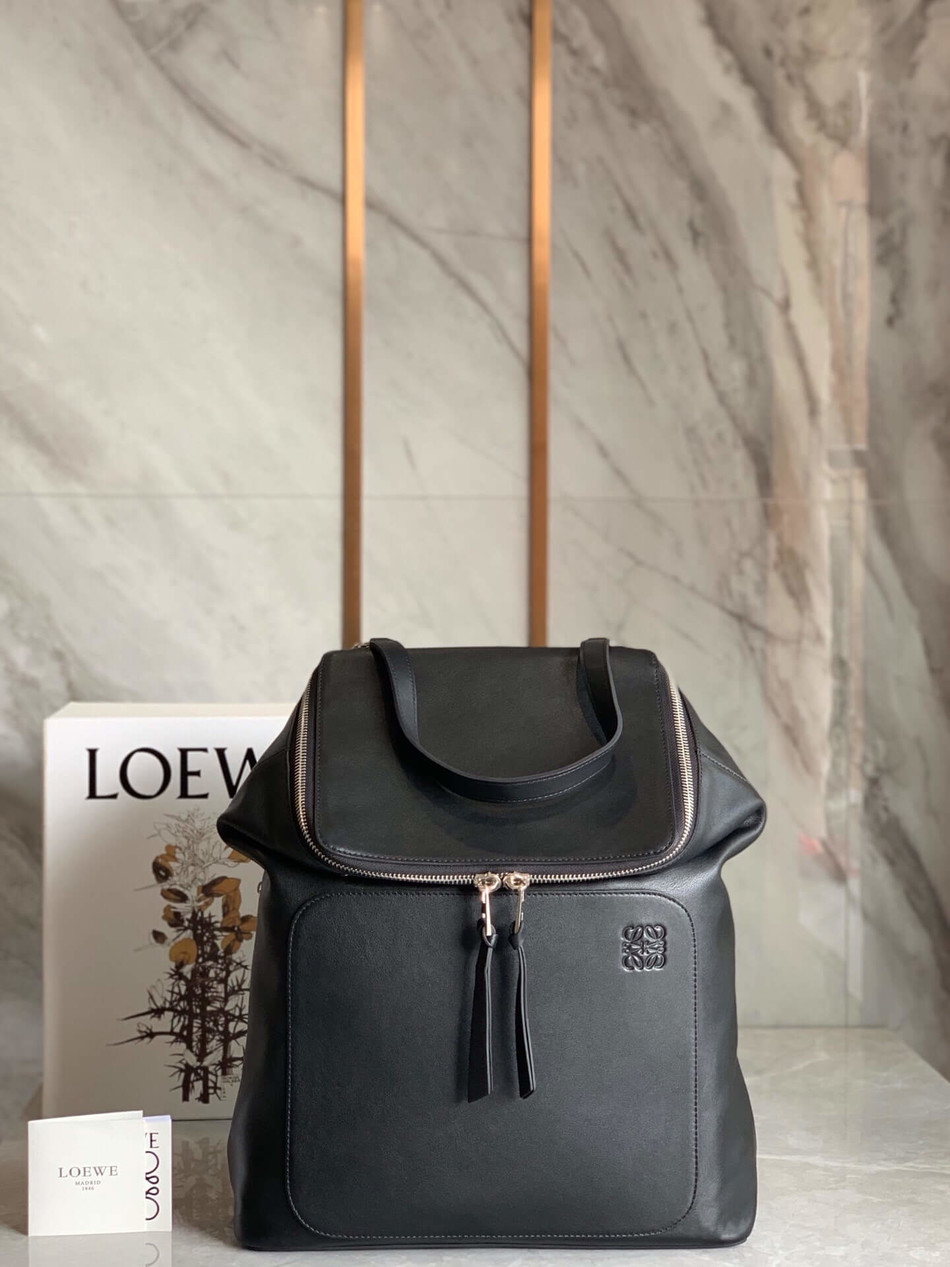Loewe cow leather Goya Backpack