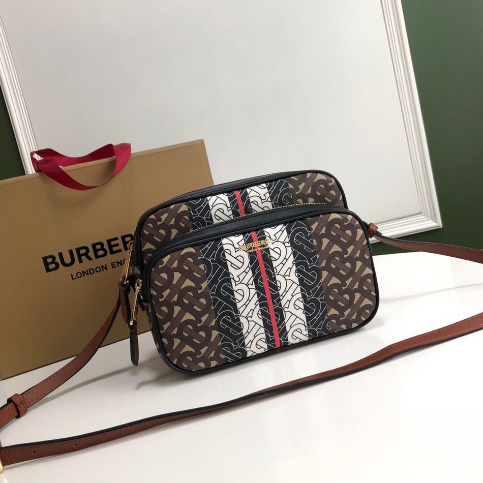 Burberry Vintage Vintage Check Material Camera Bag