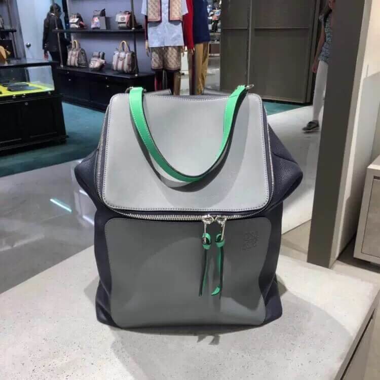 Loewe cow leather Goya Backpack