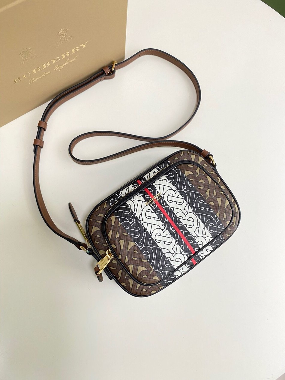 Burberry Eco Canvas Camera Bag