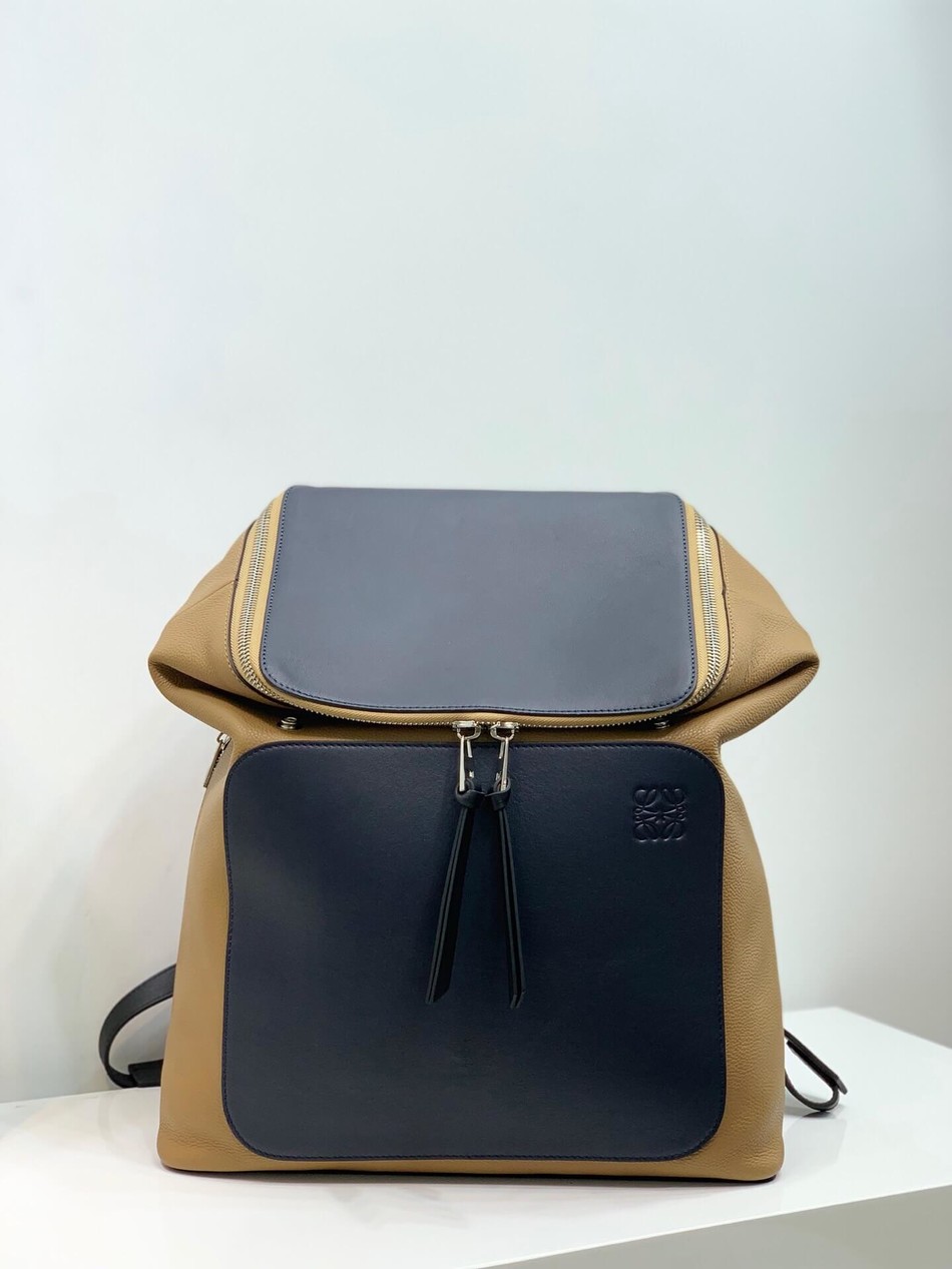 Loewe cow leather Goya Backpack