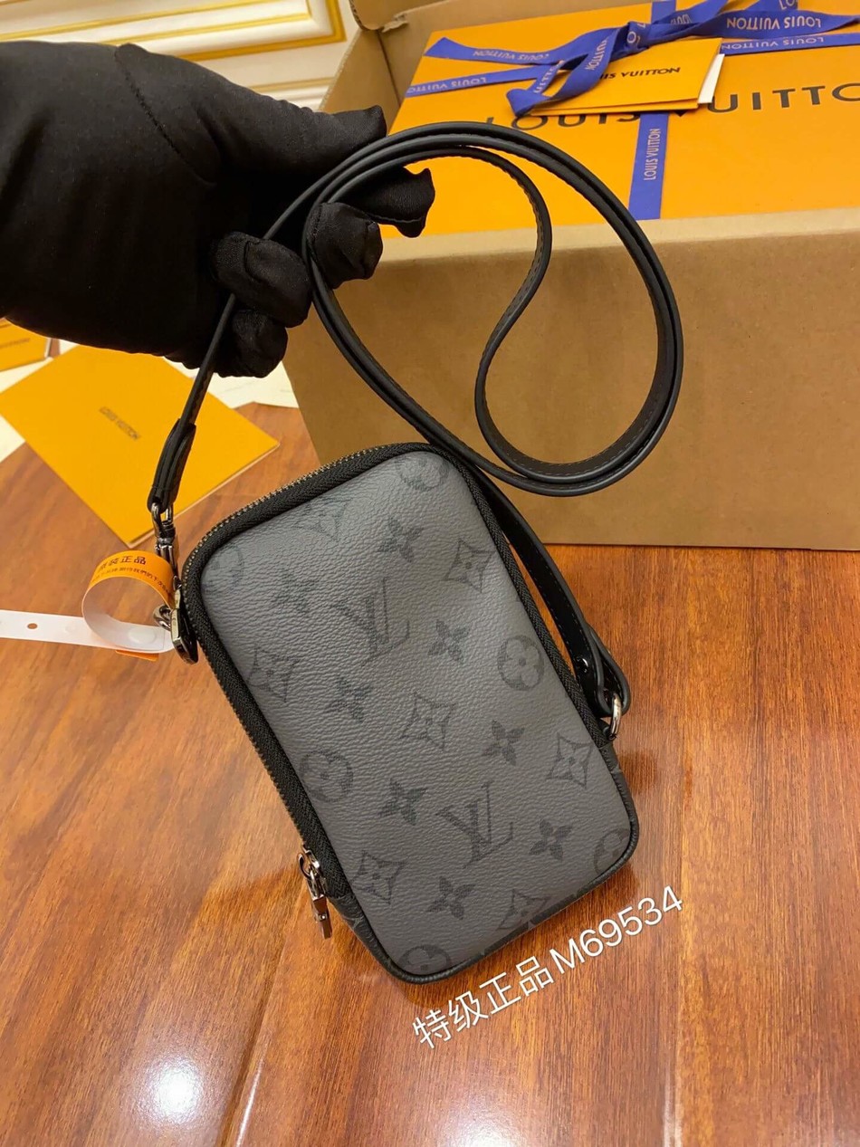 Louis Vuitton Double Phone Pouch Messenger Bag M69534