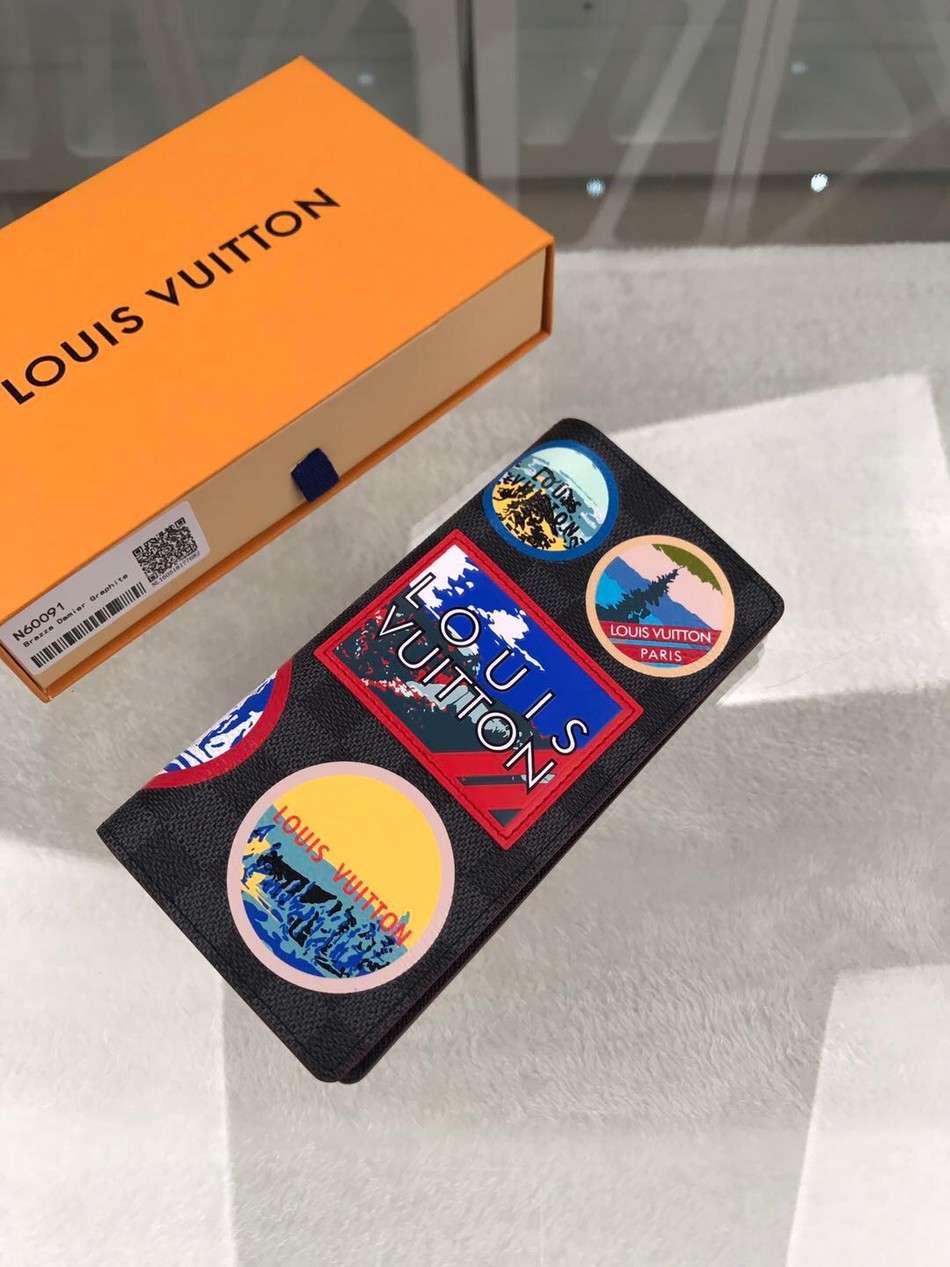 Louis Vuitton Brazza wallet N60091