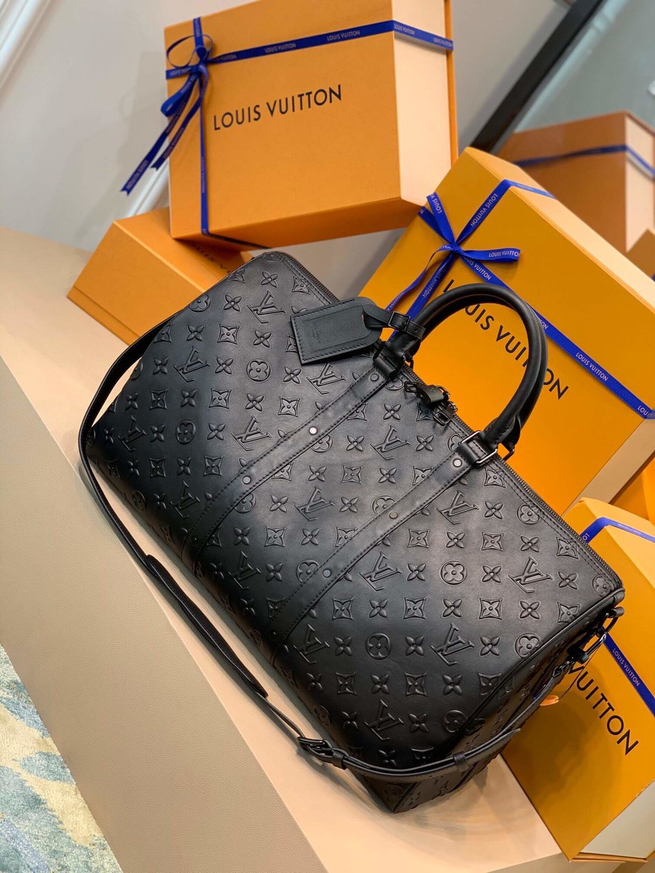 Louis Vuitton Keepall Bandoulière 50 Travel Bag M57963