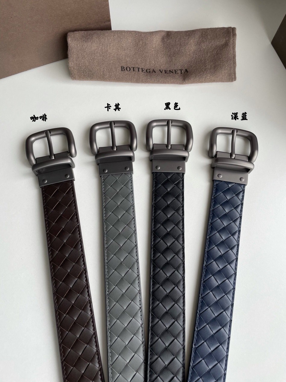 BOTTEGA VENETA / Baodiejia tailorable belt 3.5cm.