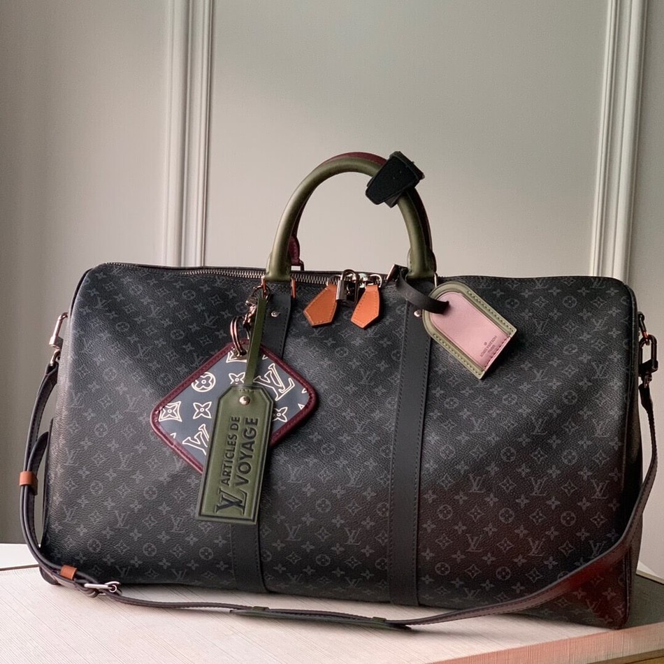 Louis Vuitton Keepall Bandoulière 50 Travel Bag M56856