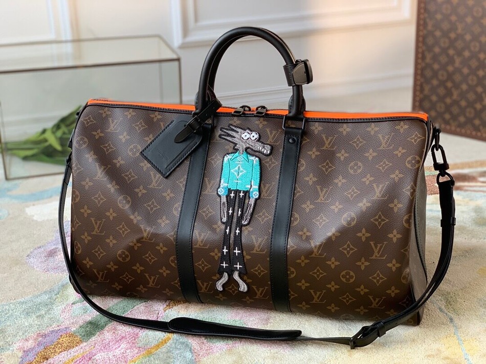 Louis Vuitton Keepall Bandoulière 50 Travel Bag M45616