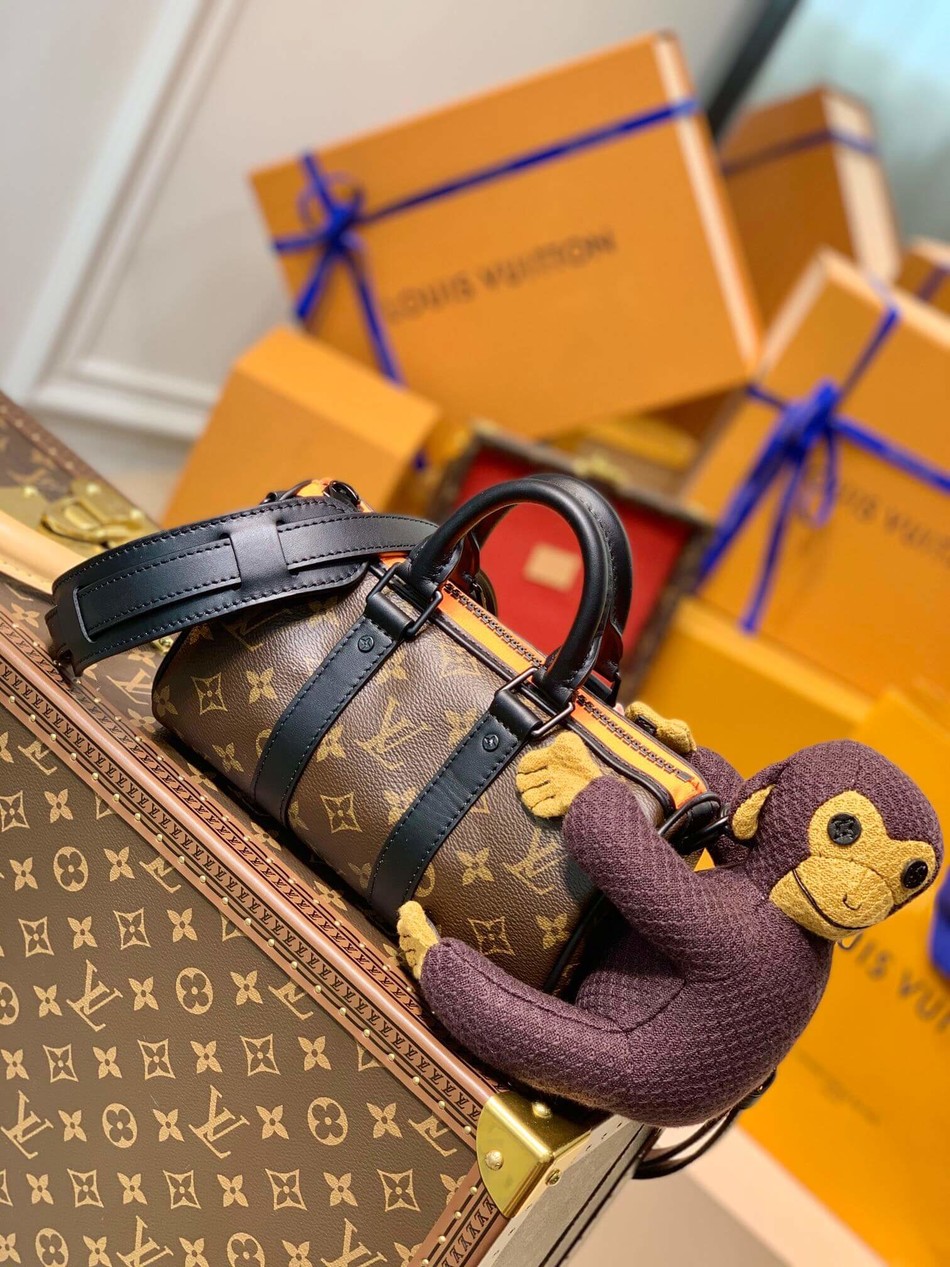 Louis Vuitton Keepall XS Monkey Doll Handbag M80118