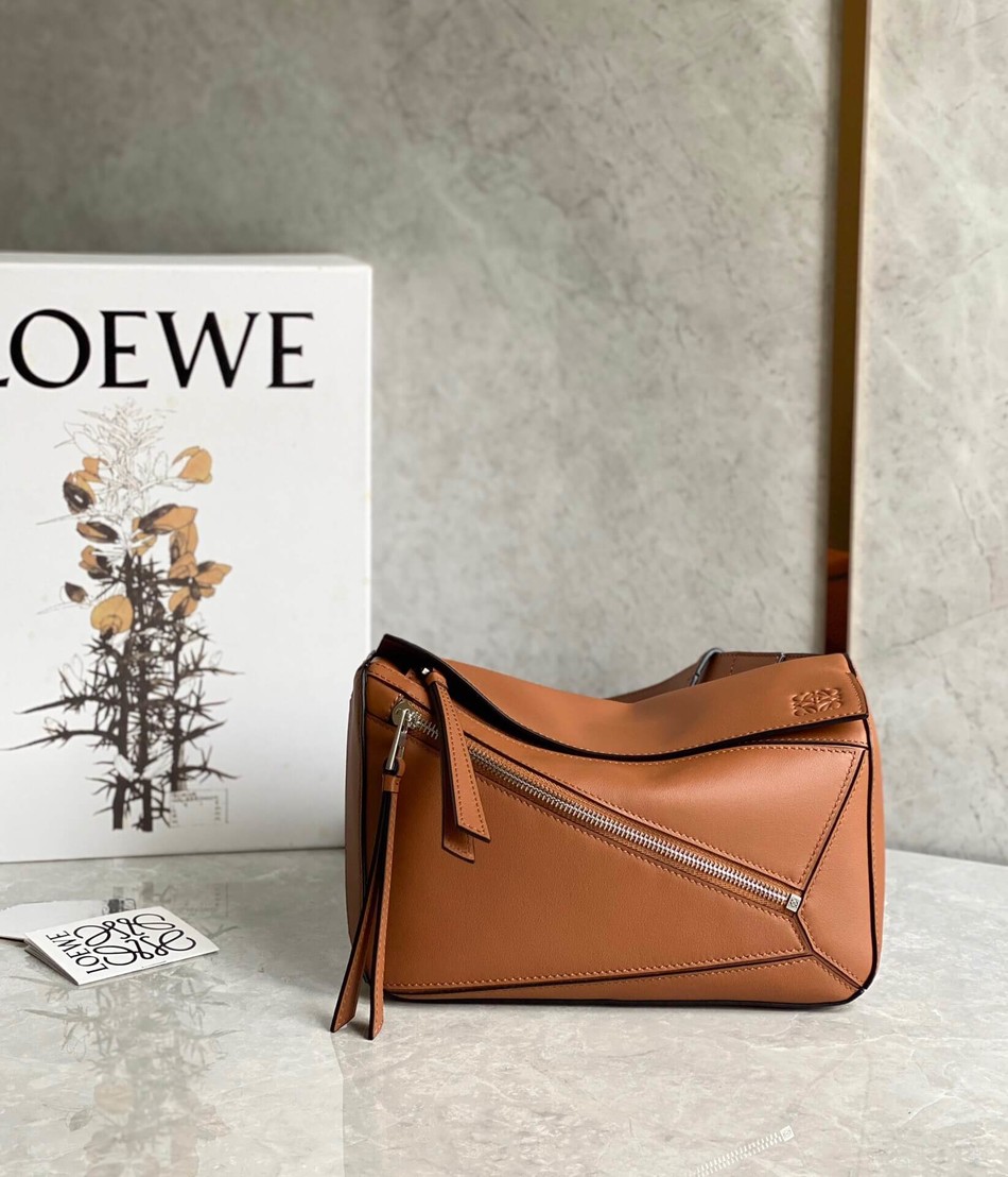 Puzzle belt bag in Loewe calfskin