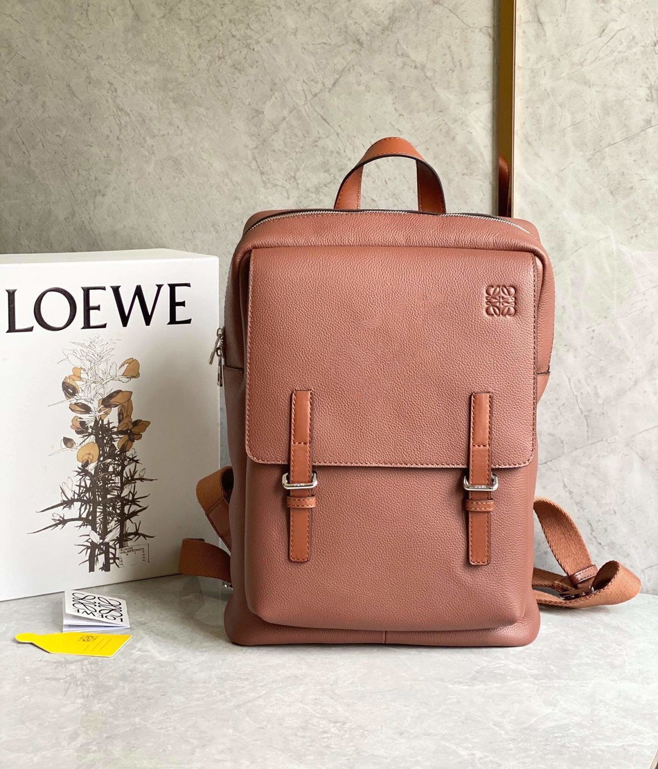 Loewe Soft Grained Cow Leather Backpack B553J18X01