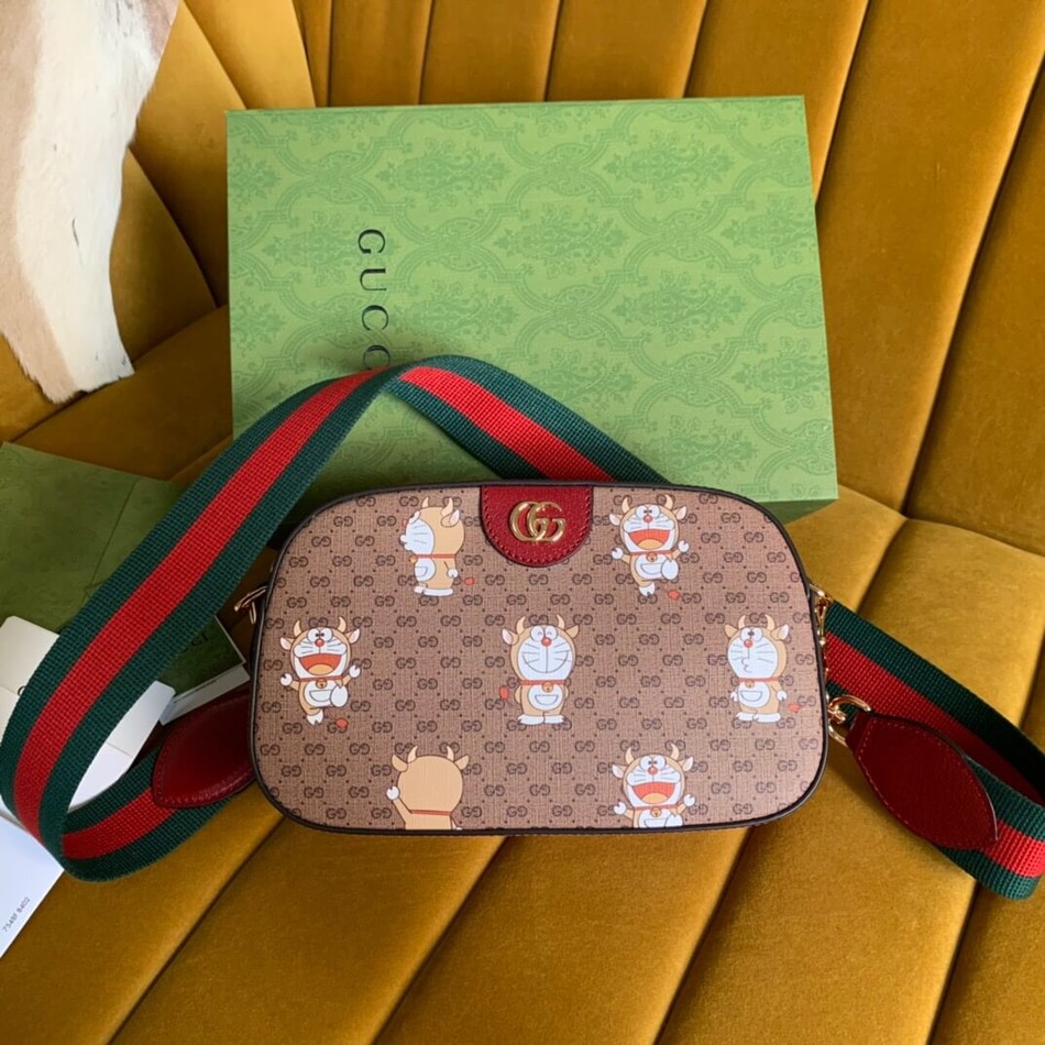 Gucci 574886 Doraemon Joint Series New Year Special Camera Bag