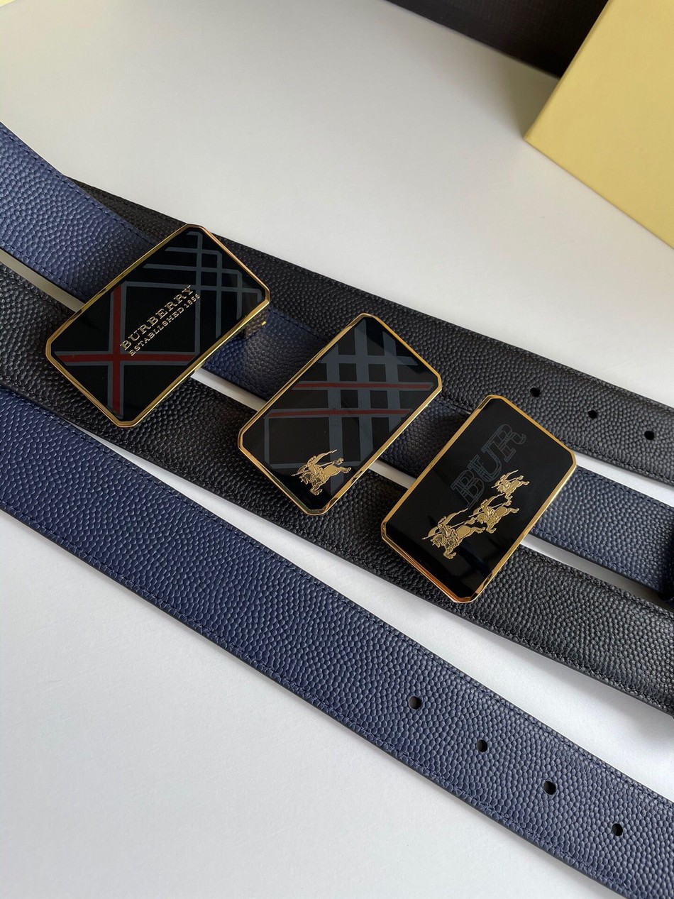 Burberry 3.5cm Men s Leather Belt