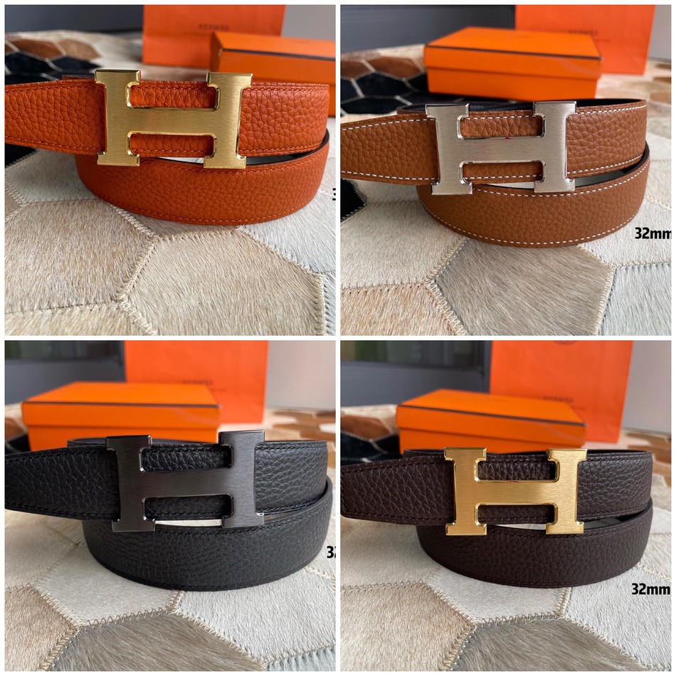 Hermes Men s 3.2cm Stainless Steel Buckle