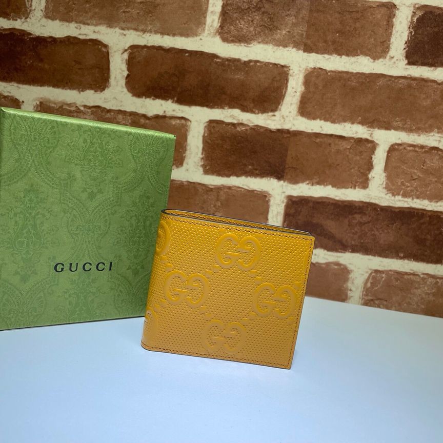 Gucci GG print embossed wallet 625562