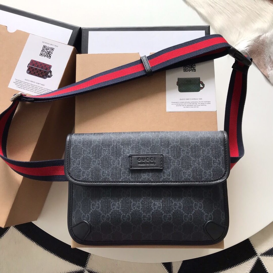 Gucci GG Supreme canvas belt bag 598113 K5RLN 1095