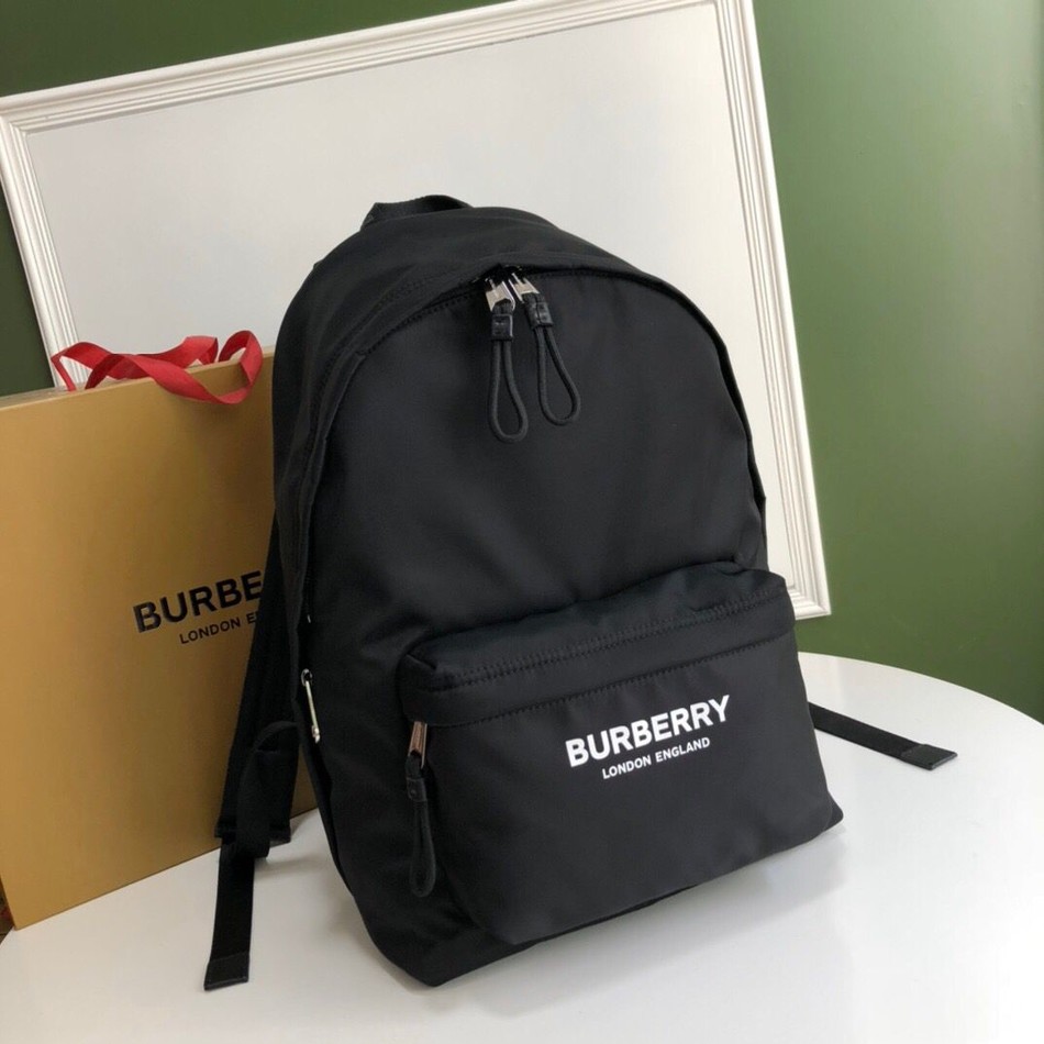 Burberry monogram jacquard nylon backpack
