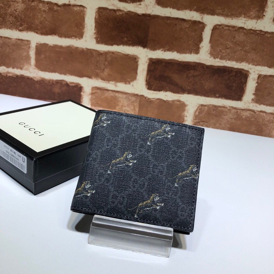 Gucci GG tiger print wallet