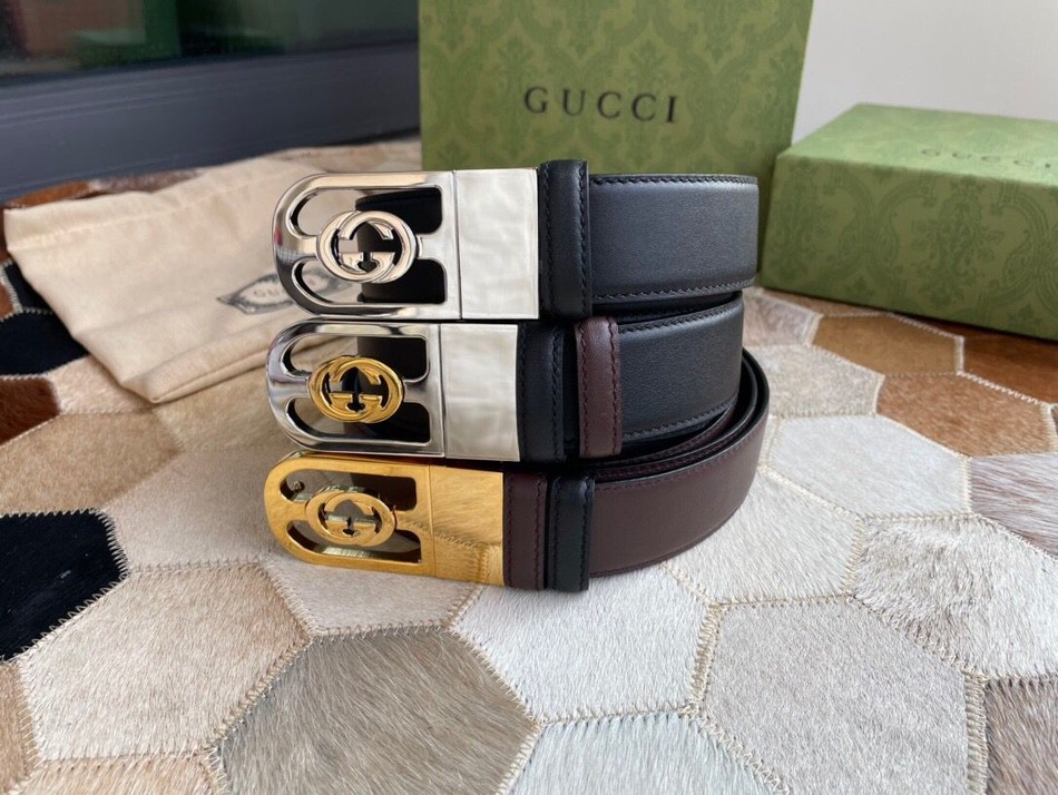 Gucci G buckle Reversible belt
