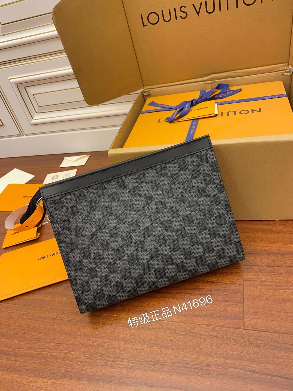 Louis Vuitton Pochette Voyage Medium Clutch N41696