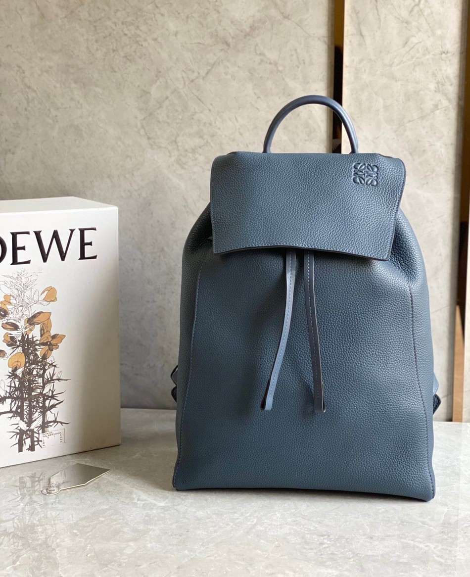 Loewe grained cowhide drawstring backpack