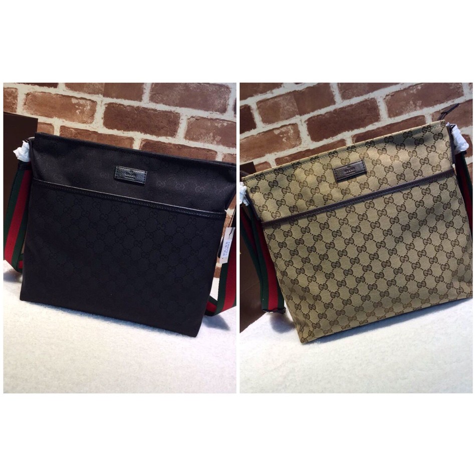 Gucci classic GG canvas fashion one-shoulder messenger bag