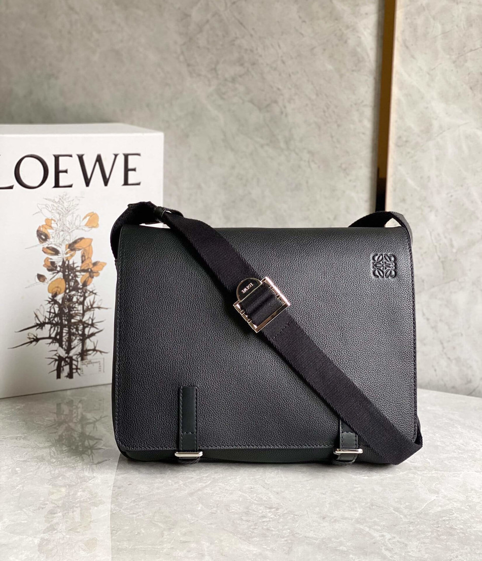 Loewe soft grained calfskin messenger bag B553A14X03
