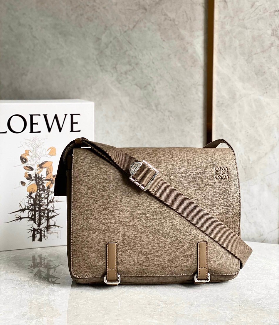 Loewe soft grained calfskin messenger bag B553A14X03