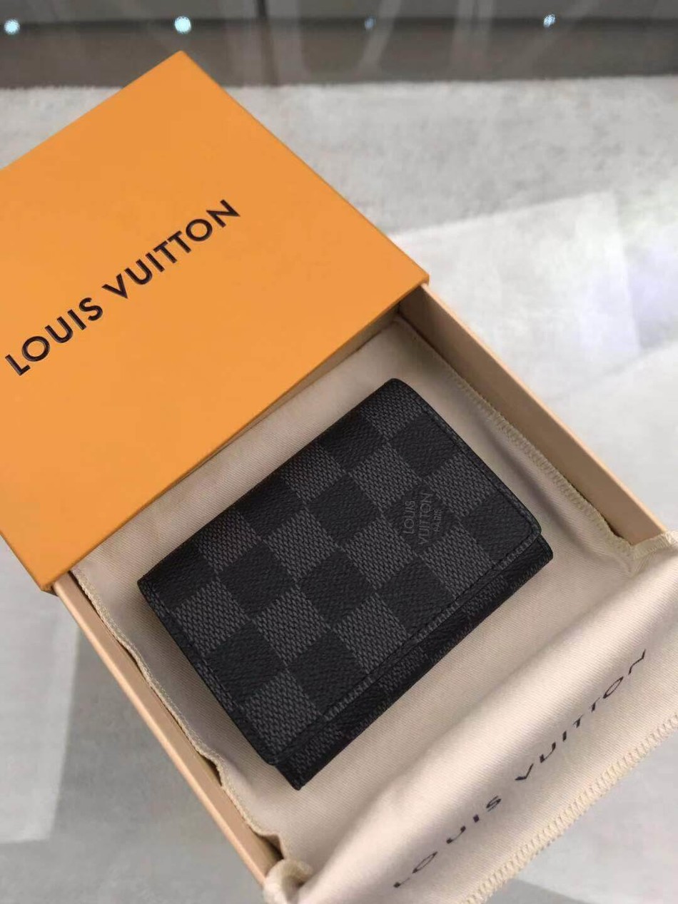 Louis Vuitton Enveloppe Carte De Visite Business Card Holder N63338