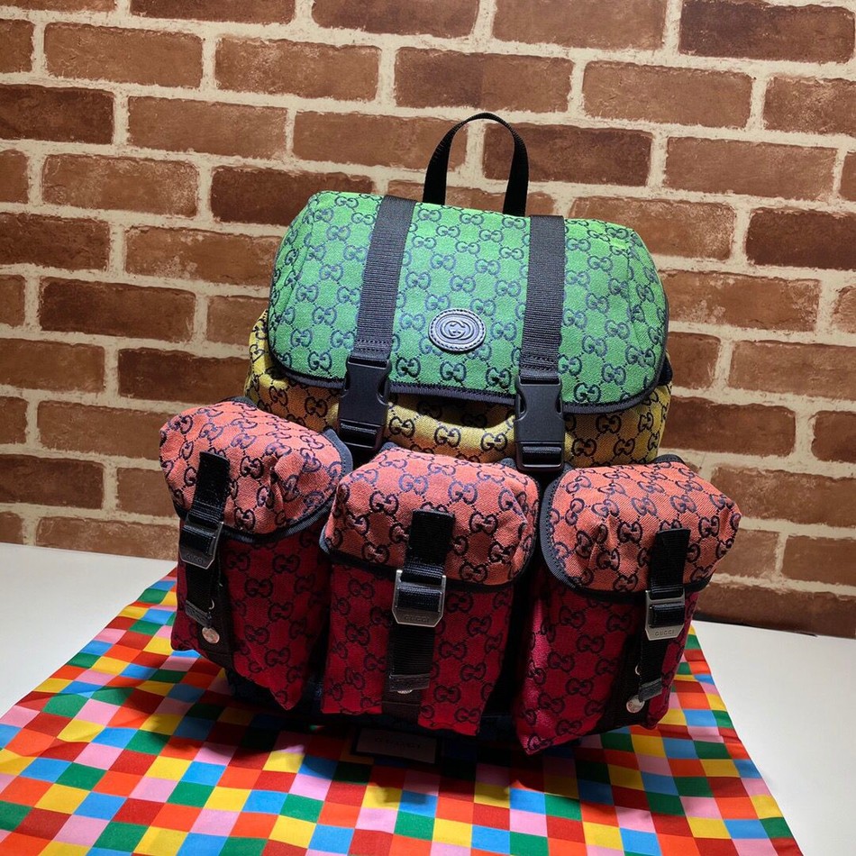 Gucci GG Multicolor series small backpack