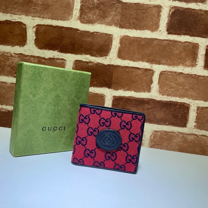 Gucci 520 special series GG pattern wallet