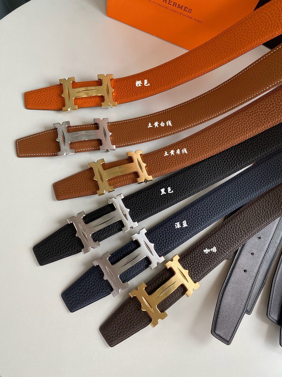 Hermes Fareest belt buckle Reversible belt 38cm