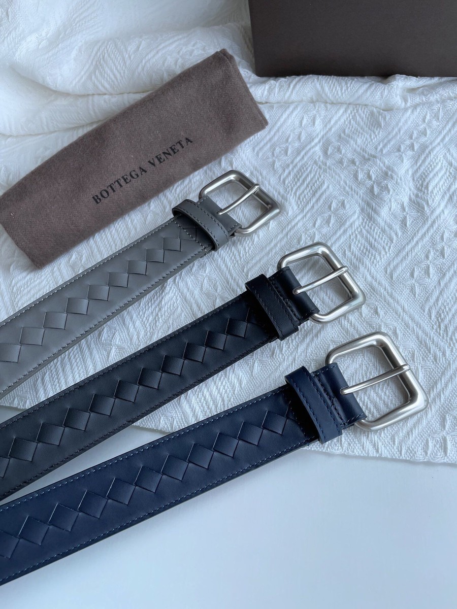 Bottega Veneta Cowhide hand-woven 3.5cm belt