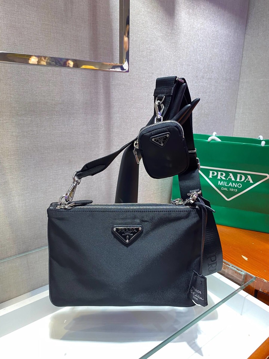 Prada 2020 most three-in-one messenger bag 1BH012