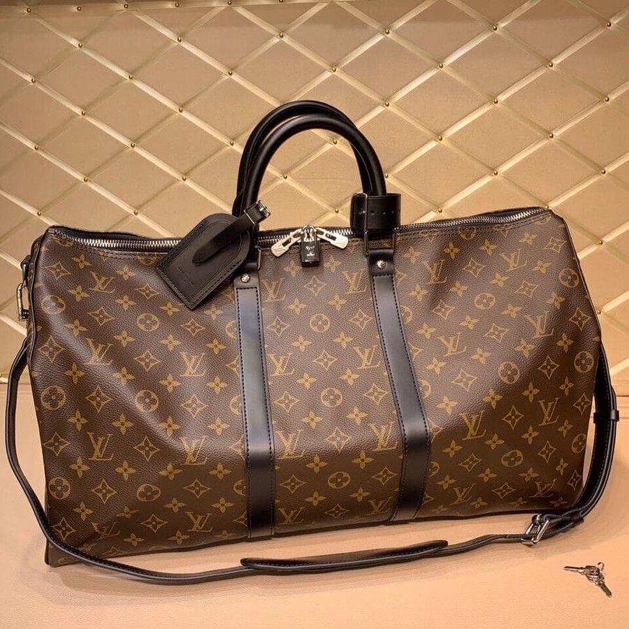 Louis Vuitton Keepall Bandoulière 50 travel bag M56713