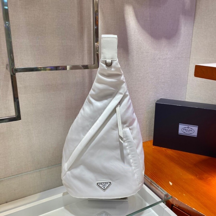 Prada Men s and women s handbags 2VZ092 white