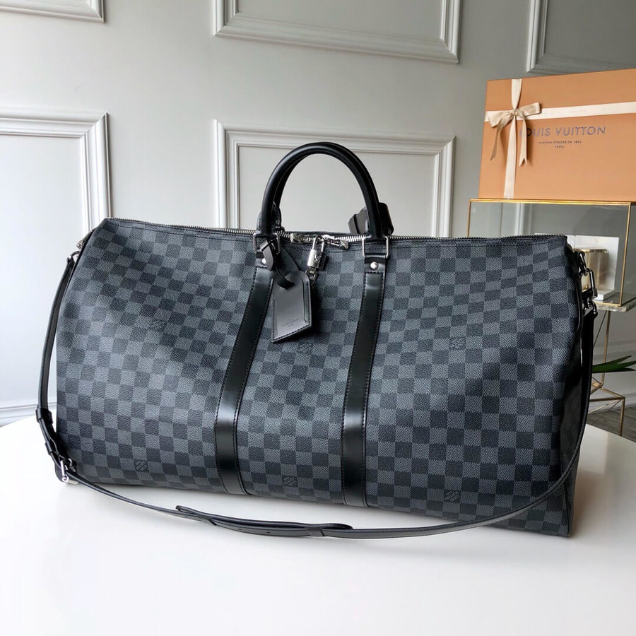 Louis Vuitton Keepall Bandoulière 55 travel bag N41413