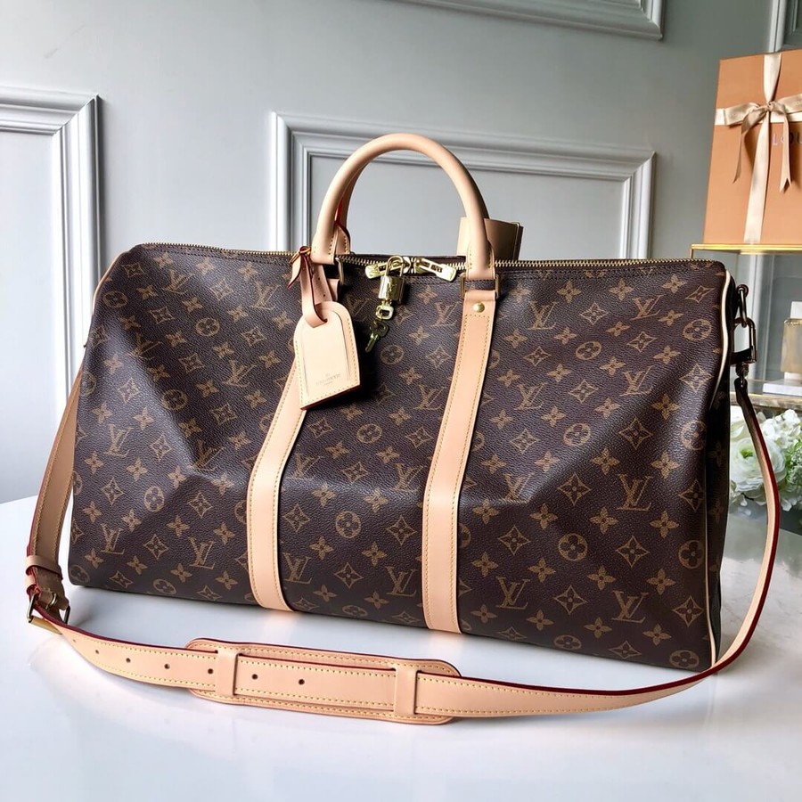 Louis Vuitton Keepall Bandoulière 50 travel bag M41416