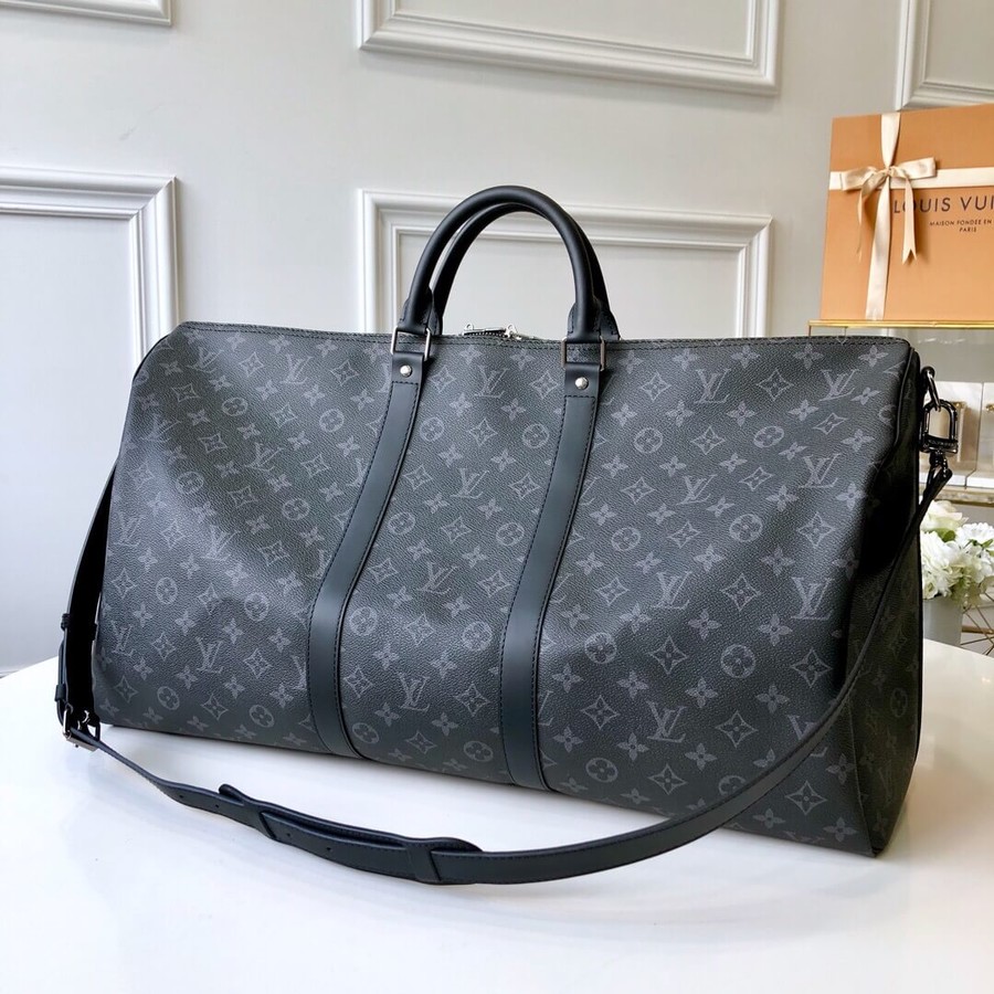 Louis Vuitton Keepall Bandoulière 55 travel bag M40605