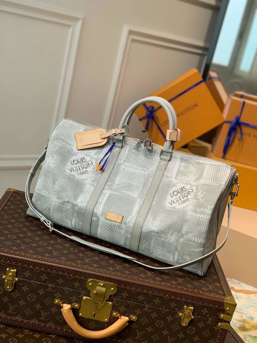 Louis Vuitton Keepall Bandoulière 50 travel bag N50069