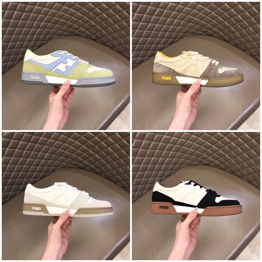 Fendi Men s Match casual sneakers