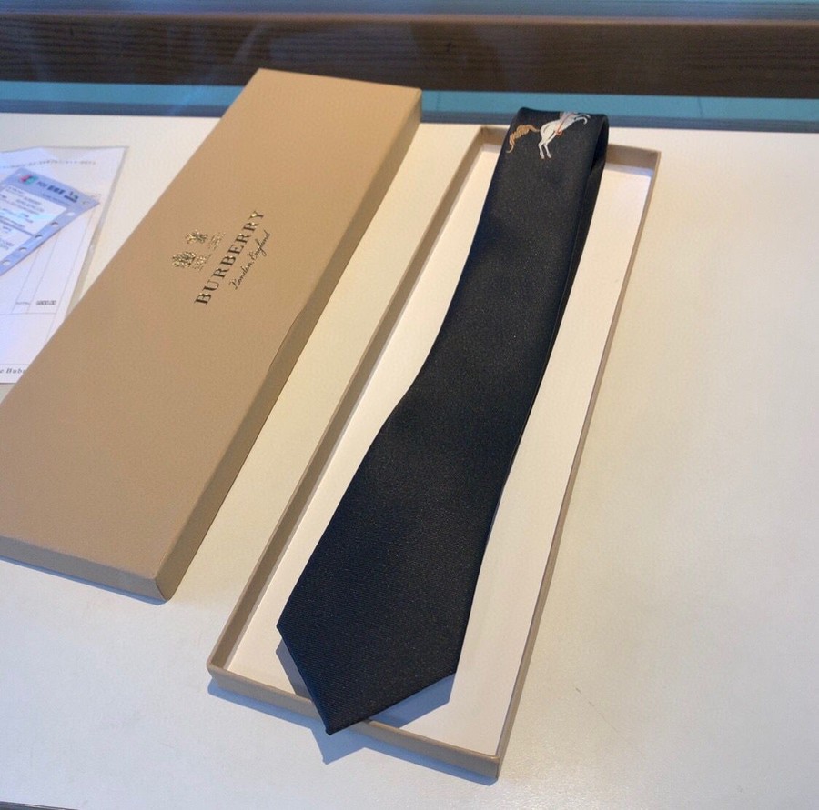 Burberry 100% top jacquard silk men s tie