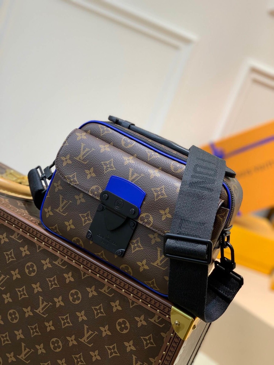 Louis Vuitton S Lock Messenger M45863 blue