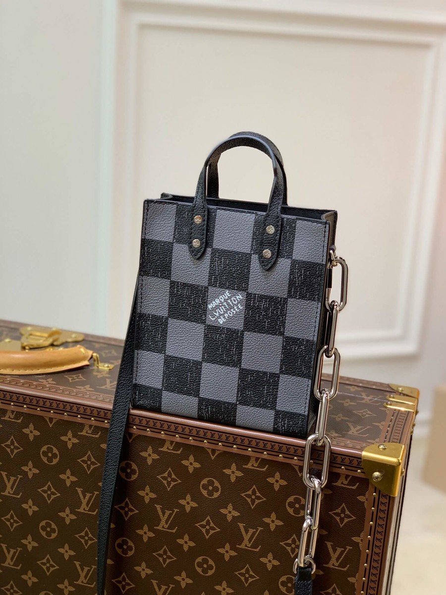 Louis Vuitton Sac Plat XS bag N60479 black