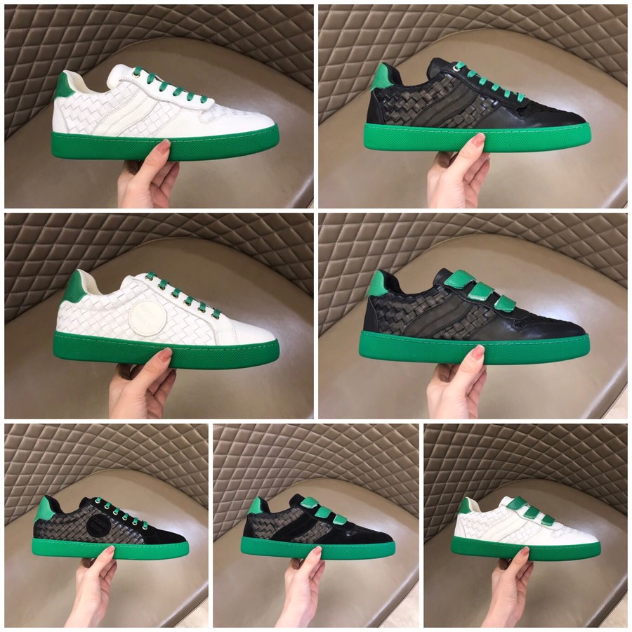 Bottega Veneta Men s woven casual shoes