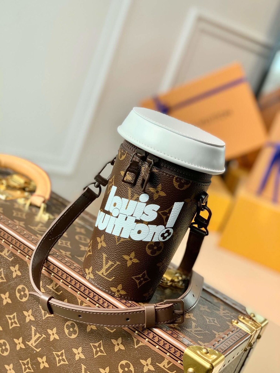 Louis Vuitton Coffee Cup Men s Handbag M80812