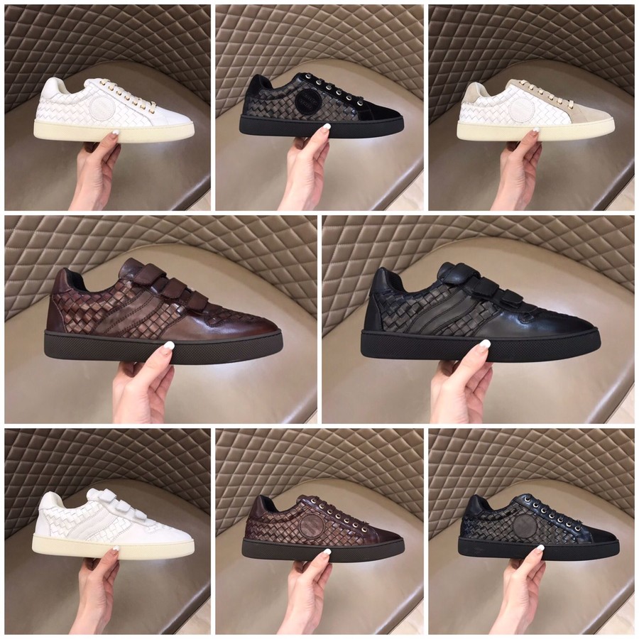 Bottega Veneta Men s woven casual shoes